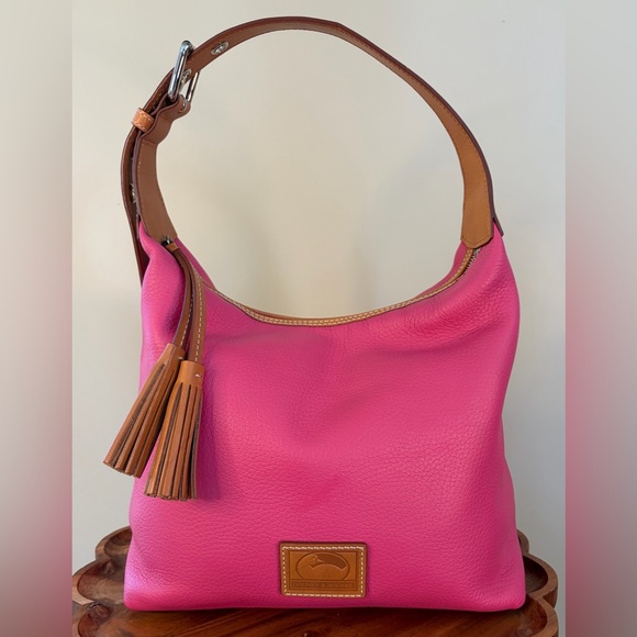Dooney & Bourke Paige Sac Pink Pebble Grain Leather - Picture 17 of 17